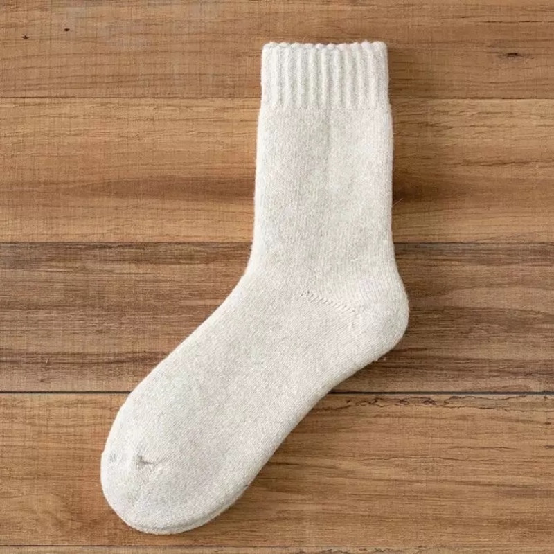 Men EU40-EU44 Thick warm crew winter wool blend thermal socks 6 Pairs S38